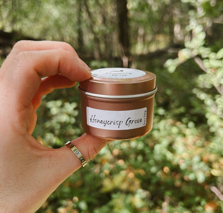 2oz Rose Gold Mini Tin