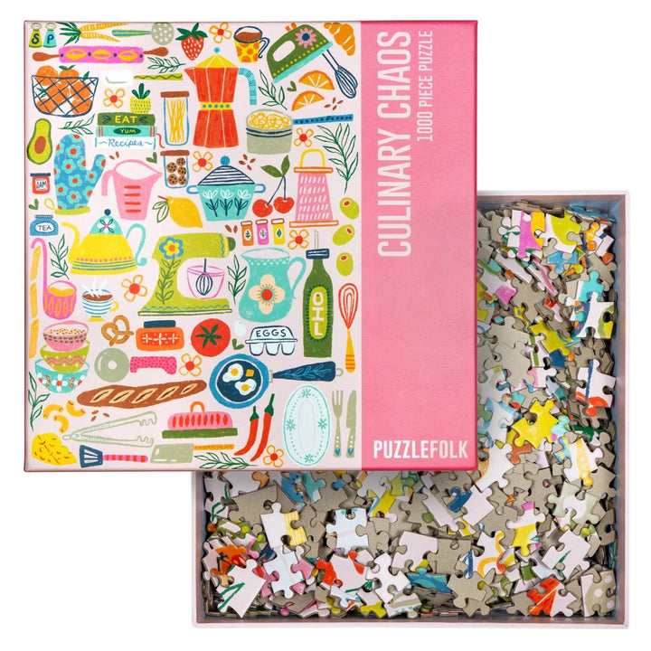 Culinary Chaos 1000 Piece Puzzle