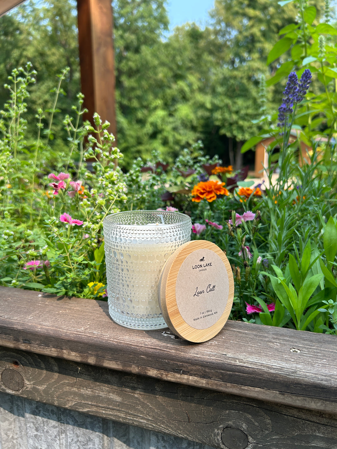 Hobnail Candle 7 oz