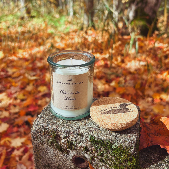 Seaglass Mini Candle