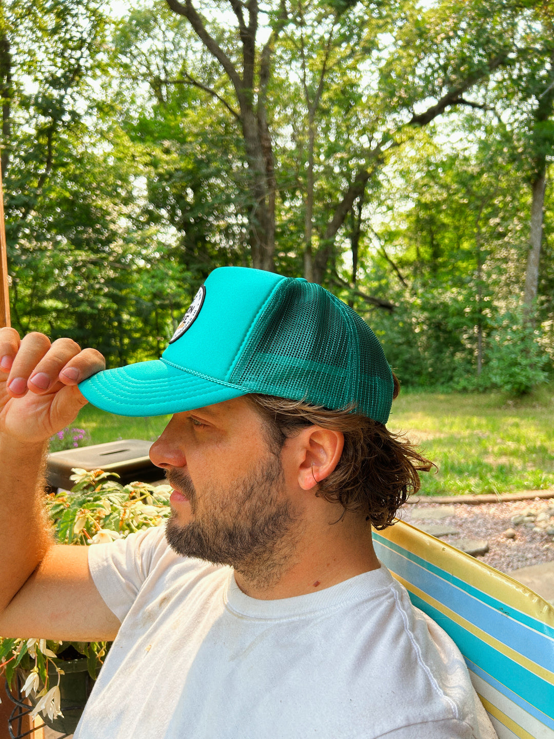 PRE-ORDER Loon Lake Teal Trucker Hat