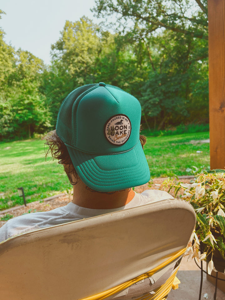 PRE-ORDER Loon Lake Teal Trucker Hat