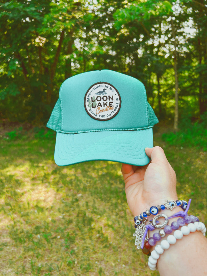 PRE-ORDER Loon Lake Teal Trucker Hat